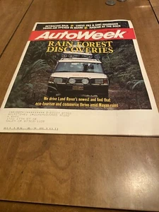 Autoweek Magazine March 1994 Rain Forest Discoveries Land Rover - Imagen 1 de 1