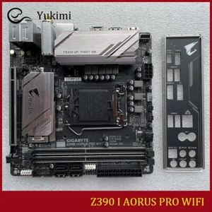 FOR GIGABYTE Z390 I AORUS PRO WIFI DDR4*2 64GB LGA1151 HDMI Motherboard Test OK - Picture 1 of 7