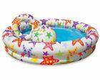 Aufblasbarer Schwimmbad Set + Ball und Kreis Intex 59460