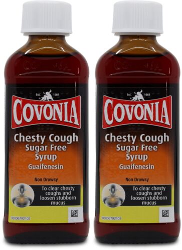 Covonia Chesty Cough Sugar Free Syrup 150ml | MAX ONE PER ORDER |  X 2