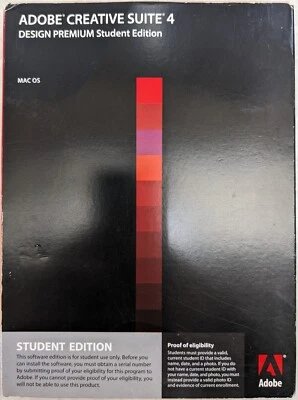 Adobe Creative Suite 4 Design Premium Student Edition (Mac OS) - Bild 1 von 4