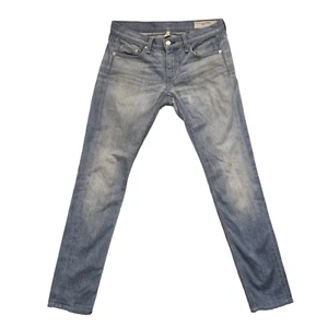 Rag & Bone The Dre Jeans Damen passt 30X30 Blau Low Rise Boyfriend Distressed - Bild 1 von 13