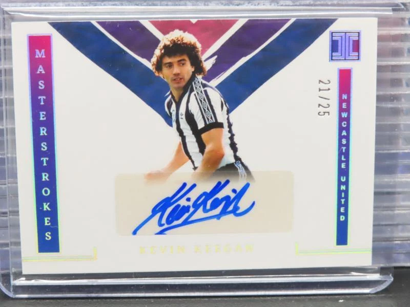 2022-23 Impeccable Premier League Kevin Keegan Silver Masterstrokes Auto #21/25