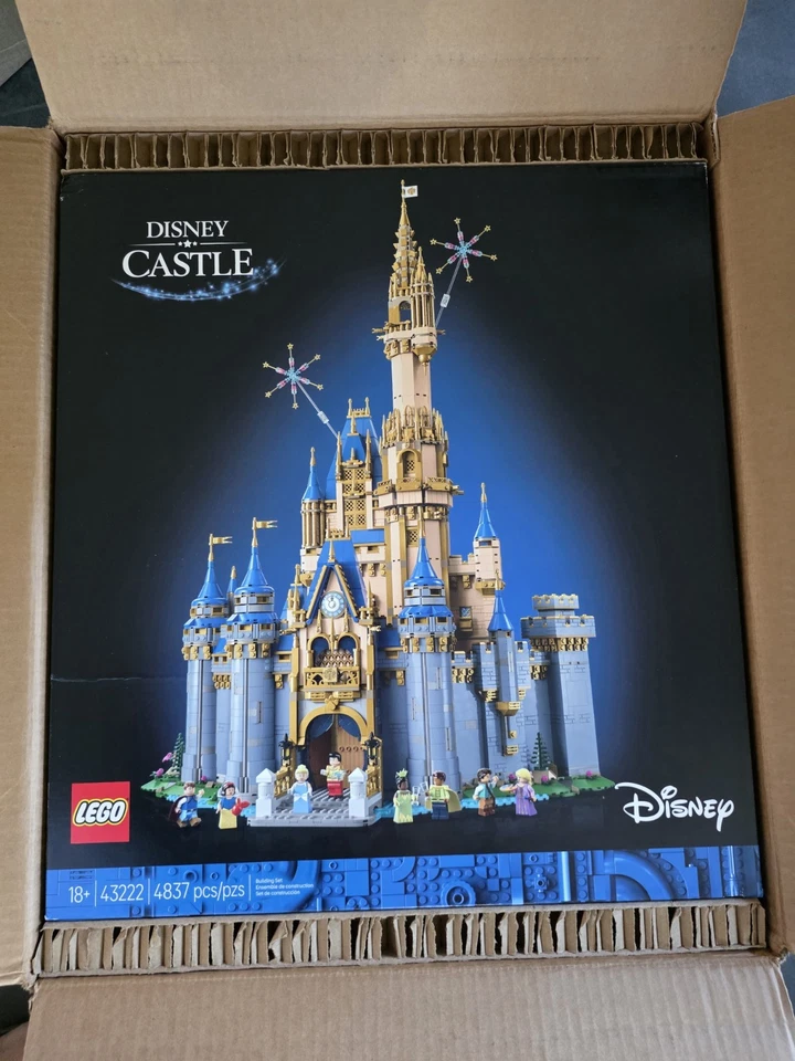 LEGO 43222 Disney Castle Set NEW FACTORY SEALED  - Image 1 of 1
