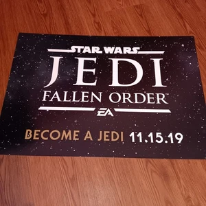 Star Wars Jedi Fallen Order Promotional Poster 18" x 26" Become a Jedi 11.15.19 - Bild 1 von 6
