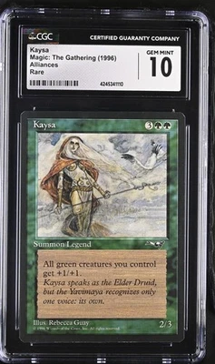 KAYSA Alliances Rare Reserved List CGC 10 Gem Mint MTG [Nostalgium] - Image 1 of 2