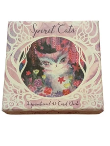 Geistkatzen Orakel Deck 48 inspirierende Karten von Nicole Piar 2016 Tarot  - Bild 1 von 6