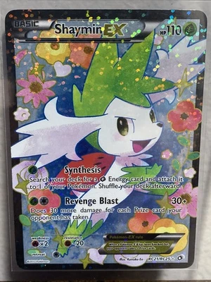 Shaymin EX (Full Art) RC21/RC25 Legendary Treasures: Radiant Collection Holo - Image 1 of 2