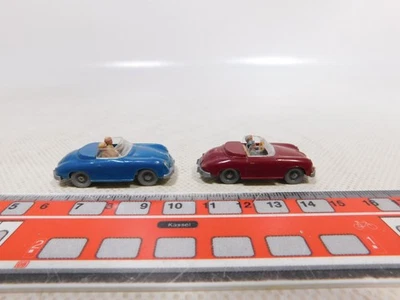 Modello Cabrio Cabriolet Porsche 356 1:87 H0 2X Con Figure #EG715-0,5 - Immagine 1 di 4