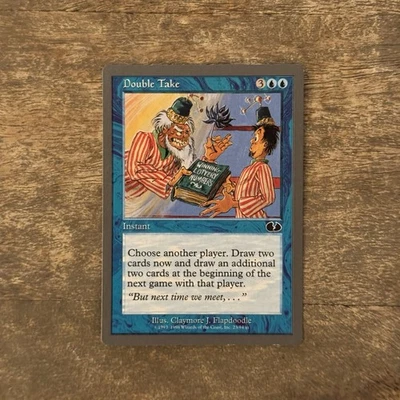 Double Take NM/VLP Unglued 1998 Magic The Gathering Card MTG TCG - Image 1 of 2