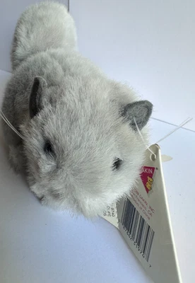 Dakin Wildlife Friends Plush Gray Chinchilla Vintage 1989 Rare NWT - Image 1 of 4