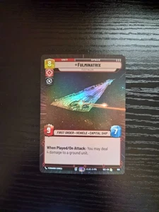 Star Wars Secrets of Power - Fulminatrix - Fleet Killer #898 - Hyperspace Foil - Picture 1 of 2