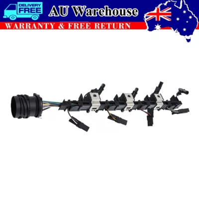Black Injector Wiring Loom Harness For VW Golf Audi A3 A4 A6 Skoda 03G971033L - image 1 of 4
