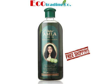 Масло для волос Dabur Amla, флакон 500 мл для здорового роста отличная цена - Изображение 1 из 4