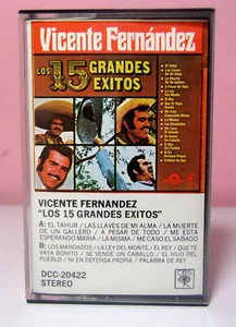 Vintage1980 CBS Platten Int'l Vicente Fernandez Die 15 großen Erfolge Kassette neuwertig C - Bild 1 von 2