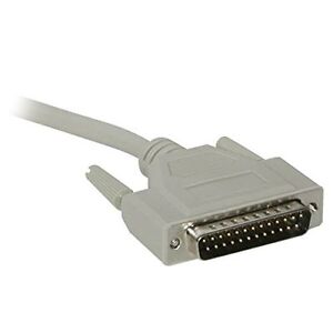 6Ft. IEEE-1284 DB25 RS232 Male to Male Serial Parallel Cable (6 Feet) Cord
