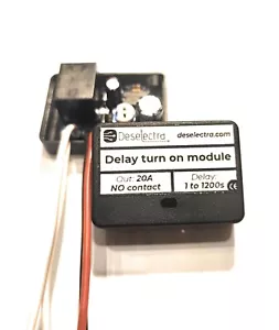 DRL Zeitschaltuhr Zeitrelais 1 bis 1200 Sek Kit 12V / 12A Verzögerung am Auto Tageslicht - Bild 1 von 8