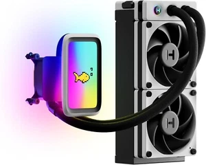 HYTE Thicc Q60-240mm AIO CPU Liquid Cooler w/ 5" Ultraslim IPS Display DISPLAY - Photo 1/8