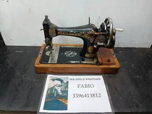 Macchina Da Cucire Singer A Manovella Primi 900 Funzionante Matricola Y1925361 - Foto 1 di 9