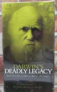 DARWIN’S DEADLY LEGACY VHS New Factory Sealed D. JAMES KENNEDY Ann Coulter VG - Picture 1 of 10