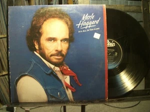 MERLE HAGGARD It's All In The Game LP VG+ 1984 Epic  - Imagen 1 de 2