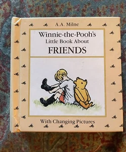 A.A. Milne: Winnie the Pooh's Little Book about Friends, Miniature Illustr. HC - Picture 1 of 6