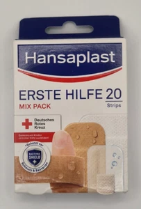 Hansaplast Erste Hilfe Pflaster Set Mix 20 Strips Wundpflaster versch. Größen - Bild 1 von 2