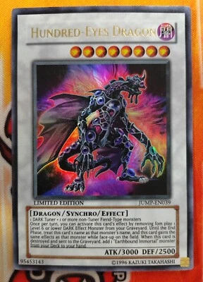 HUNDRED-EYES DRAGON - Ultra Rare JUMP-EN039 Promo! Ultra Rare / Near Mint  - Bild 1 von 2