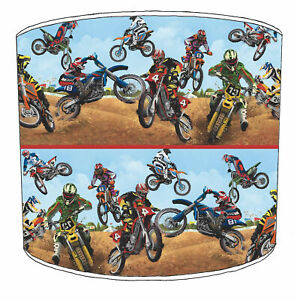 FMX Dirt Fahrräder Lampenschirme, ideal zum Passend Freestyle Motocross Tapete