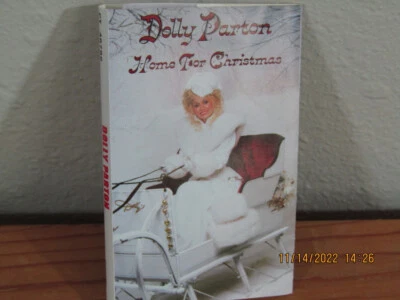 Home for Christmas ~ Dolly Parton ~  ~ Cassette ~ Very Good ~ Holiday 1990  - Image 1 of 4