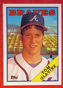 2016 Topps Tom Glavine Reprint #BB2-1988 Berger's Best Series 2 (Braves) - Picture 1 of 2