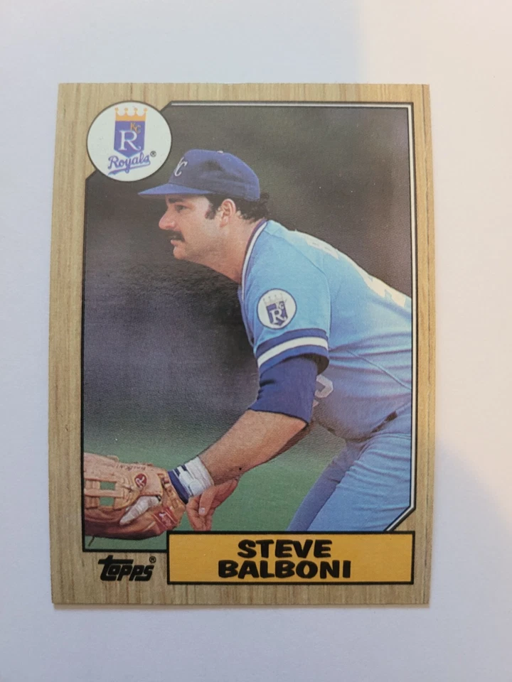 1987 TOPPS STEVE BALBONI #240 NM - Image 1 of 1