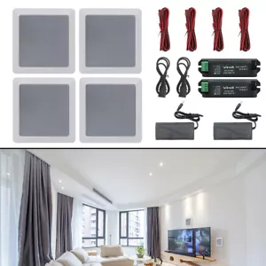 Herdio 160W 5,25" Bluetooth Wireless Incasso Parete Cucina Soffitto Altoparlanti - Foto 1 di 15