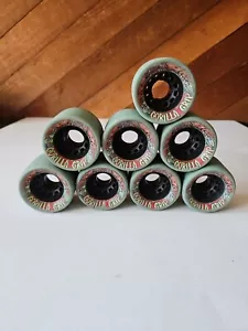 Ruote vintage Hyper Gorilla Grip 62 mm anni 90 quad pattini Bauer Supreme Roces - Foto 1 di 8