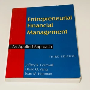 Entrepreneurial Financial Management (PBK 2013) Jeffrey Cornwall 3rd Edition - Picture 1 of 17