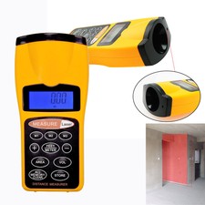 Laser Distance Meter Ultrasonic Range Finder Measure Tape Diastimeter Digital