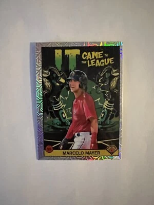 2022 Bowman Chrome Marcelo Mayer It Came To The League #ICFL-3 - Image 1 of 2