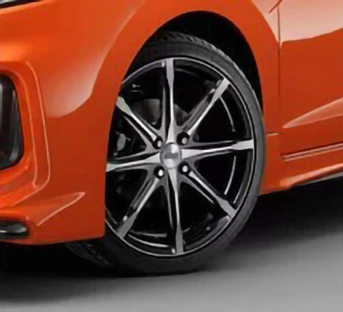 MUGEN OEM JAZZ GK3 ~ 6 ALUMINUM WHEEL MD8 17X7.0J 4H-100+55 x 4PCS SET - Image 1 of 1