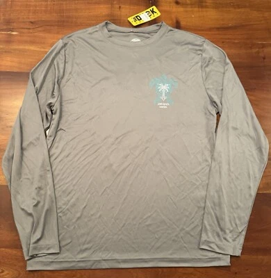 Camisa de Destino Playa Larga The Duck Company Para Hombre Manga Larga UPF 50 M - NUEVA Foto 1 de 4