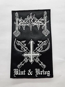 Moonblood Blut & Krieg  EMBROIDERED PATCH - Picture 1 of 2