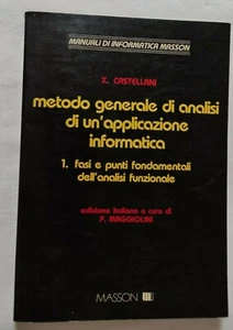 Book Metodo General Of Analisi Of A Appliance Informatica 1 8821405699 - Picture 1 of 9