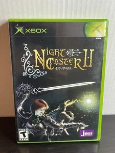Night Caster II 2: Equinox (Microsoft Xbox, 2002) CIB Complete w/ Manual - Picture 1 of 8
