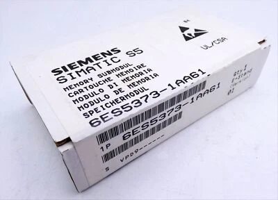 Siemens Simatic S5 6ES5373-1AA61 E-Stand: 01 Speichermodul -sealed- - Bild 1 von 3