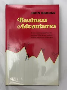 Business Adventures 1969 1st edition John Brooks With Jacket PRINTING ERROR - Picture 1 of 24
