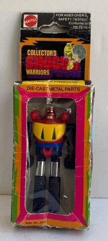 Poseidon 3.5" Shogun Warriors Vintage 1977 Mattel Action Figure Mint in Box Cover