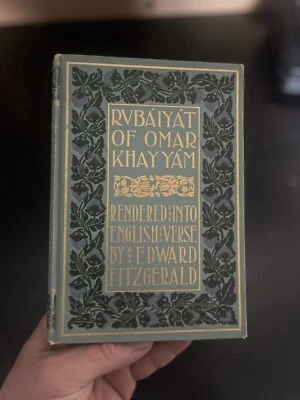 ANTIQUE: Rubaiyat of Omar Kayyam, translated by Edward Fitzgerald (1899, HC, VG) - Image 1 of 4