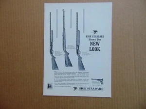 Fucili Fucili HIGH STANDARD 1966 New Look pubblicità stampa artistica vintage  - Foto 1 di 1