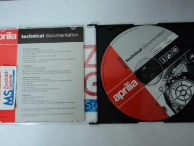 Aprilia Motor engine 50 100 4T Werkstatthandbuch Reparaturanleitung Handbuch CD# - Bild 1 von 2