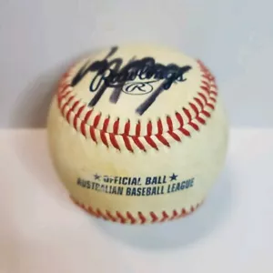 Signed Australian Baseball League Ball Autographed Official Rawlings Players - Picture 1 of 7