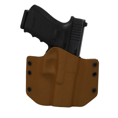 OUTLAWHOLSTERSUSA 1911 Handguns - OWB Holster - Optic Ready - Coyote